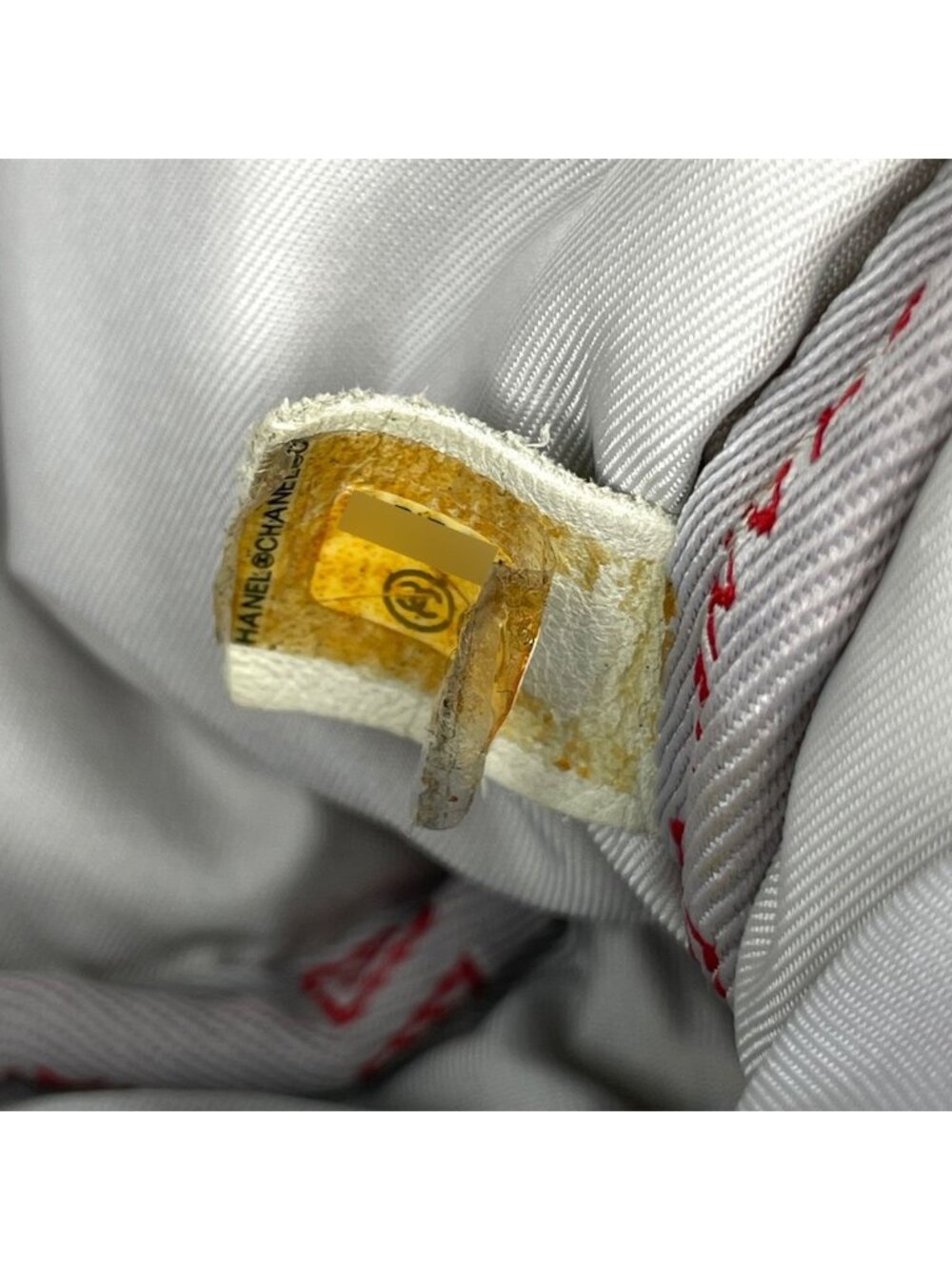 Chanel Sports Line Shoulder Bag CC Logo Nylon Red - Picture 14 of 15